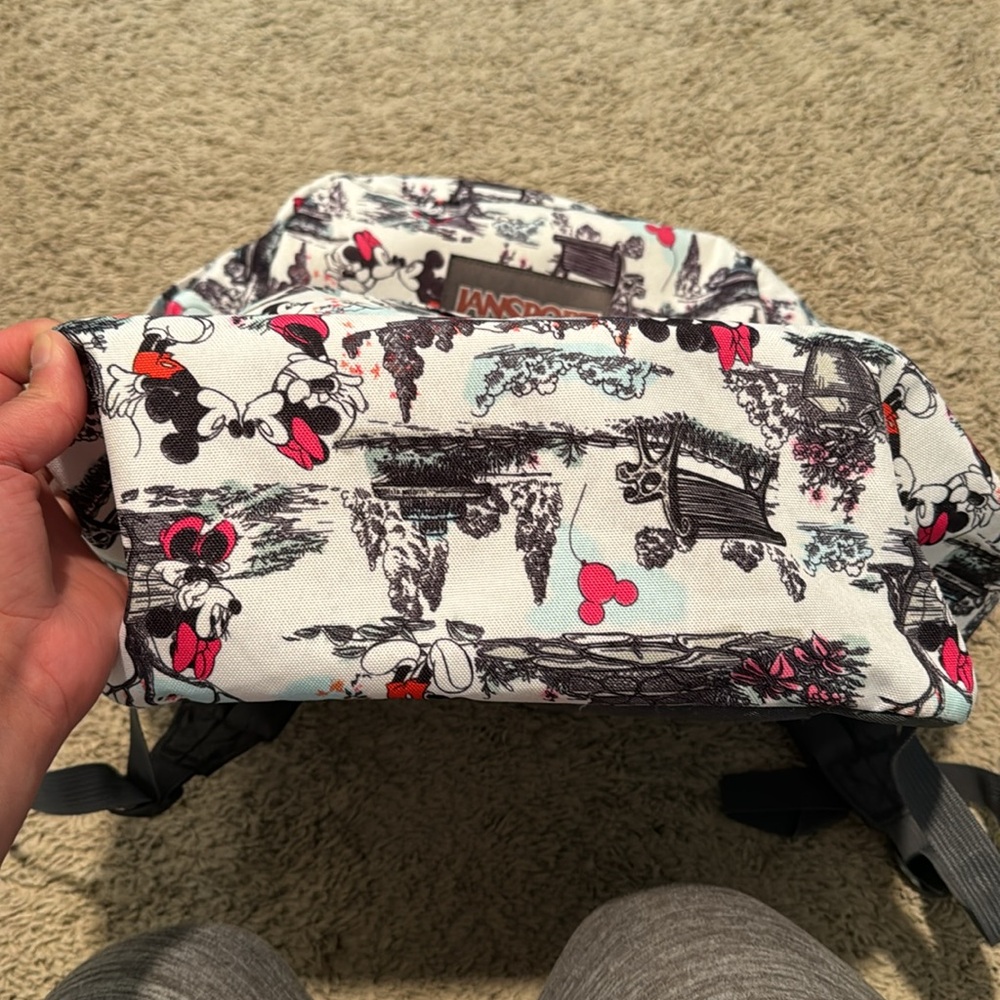 Jansport Disney Superbreak Day In The Park Mickey And Minnie backpack - Picture 5 of 7